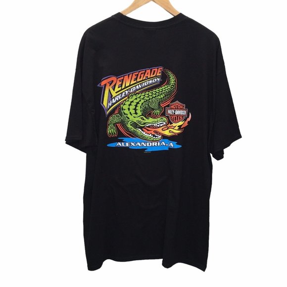 Harley-Davidson Other - Harley Davidson T Shirt Men 2x Double Sided Black Hanes Beefy T 2007 H-D